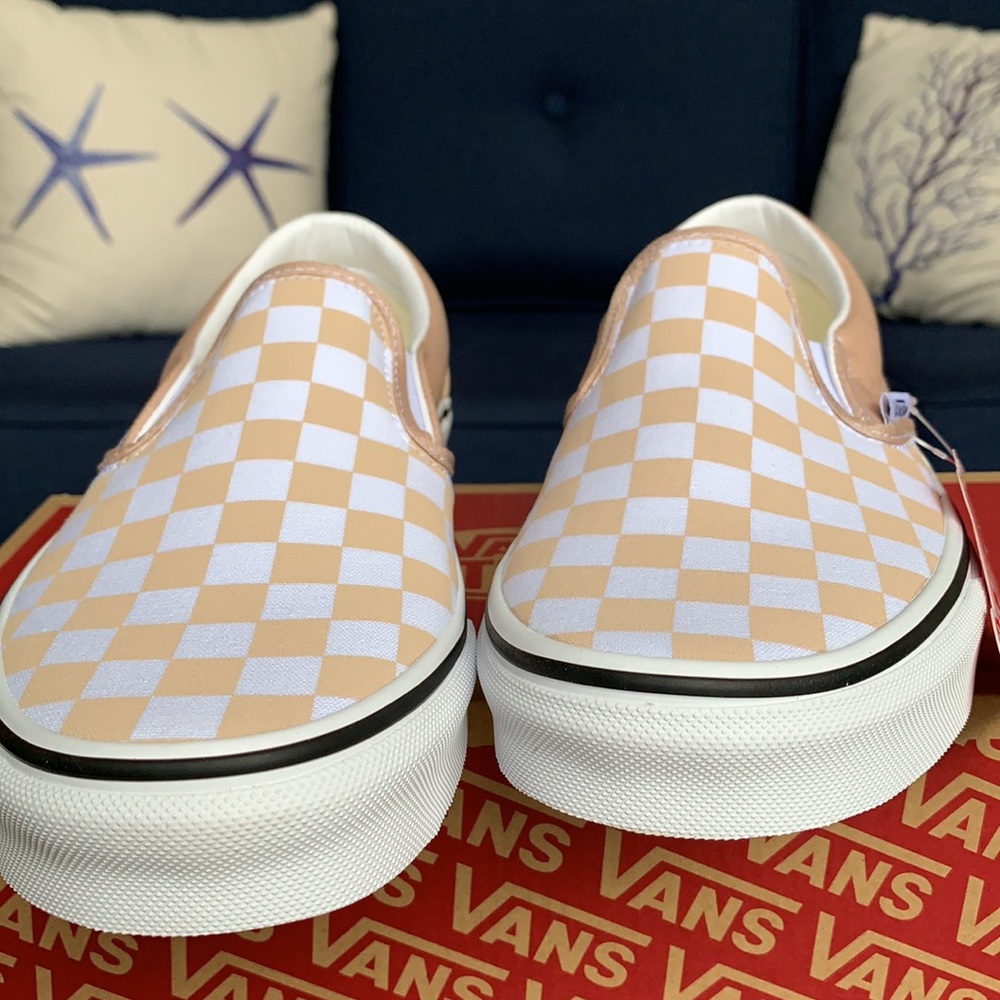 Vans Men’s Classic Slip-On (Checkerboard) Frappe/True Whit
VN0A38F7QC0
sneakers - Picture 12 of 16